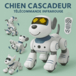 Chien robot intelligent interactif – Jouet programmable télécommandé
